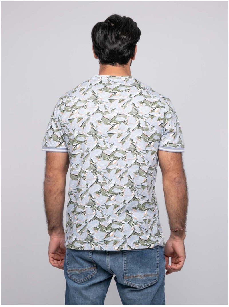 T-shirt manches courtes NOMASCOT Kaki - Kiabi