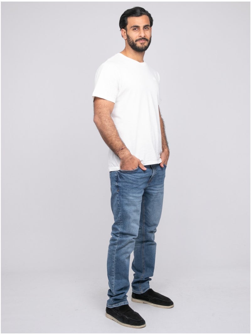 T-shirt manches courtes NOMOTOU Ecru - Kiabi