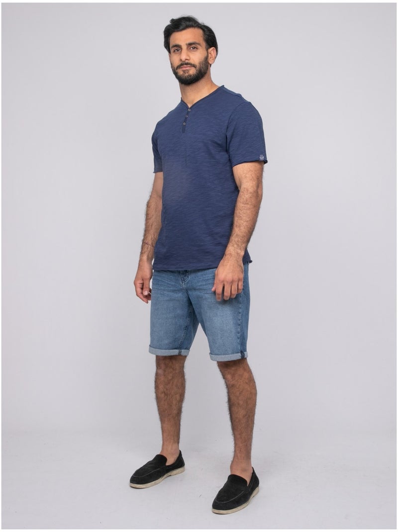 T-shirt manches courtes NOUTIPEX Bleu - Kiabi