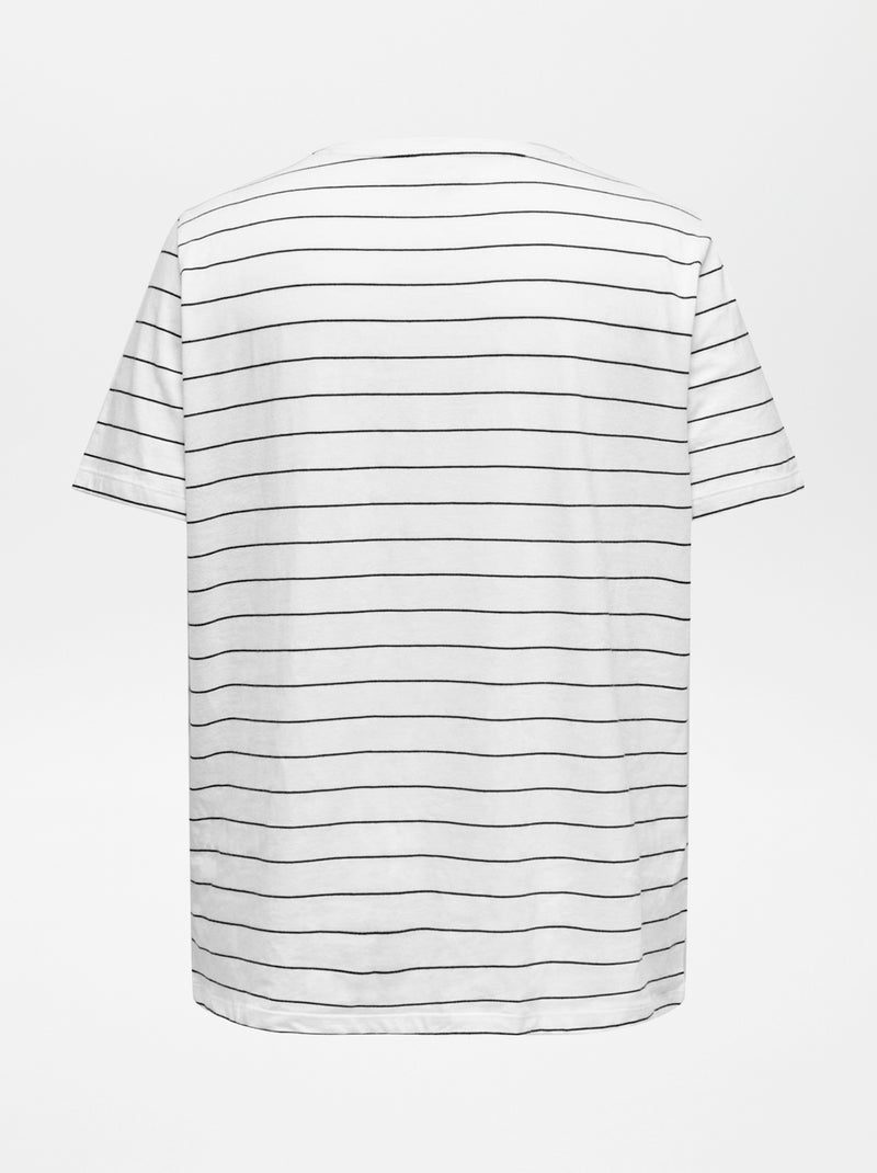 T-shirt manches courtes 'Only carmakoma' Blanc - Kiabi