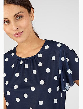 T-shirt manches courtes papillon - Damart