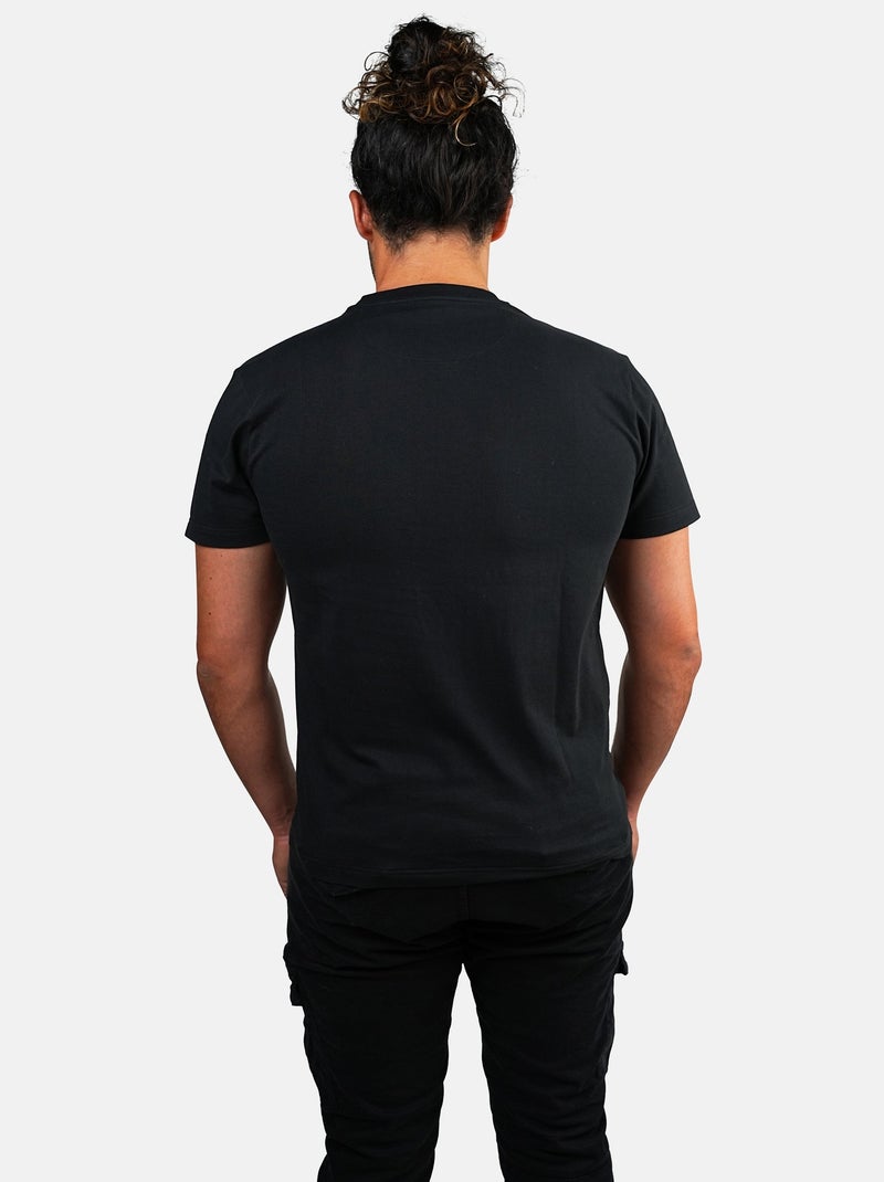 T-shirt Manches Courtes  Pola Cosue Redskins Noir - Kiabi