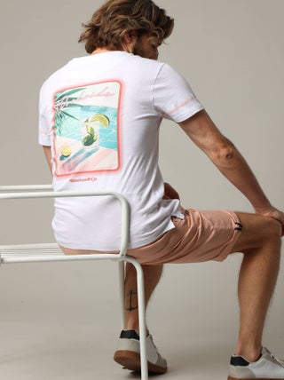 T-shirt manches courtes Poolside pour un style estival 'Deeluxe'