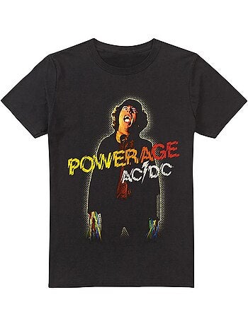 T-shirt manches courtes powerage - ac/dc