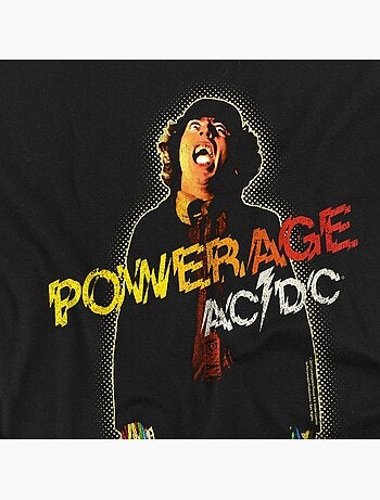 T-shirt manches courtes powerage - ac/dc