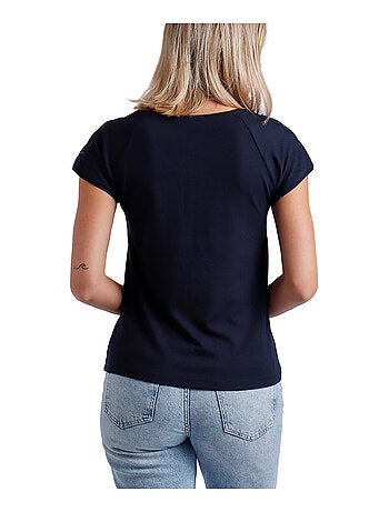 T-shirt manches courtes Puntilla Hombro