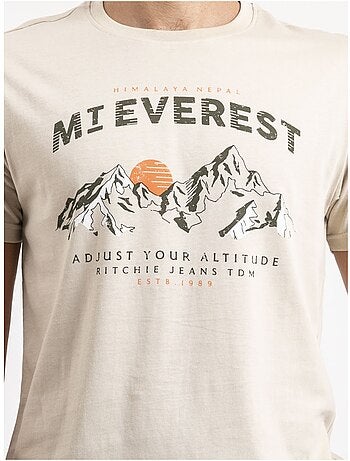 T-shirt manches courtes pur coton JAKIWI