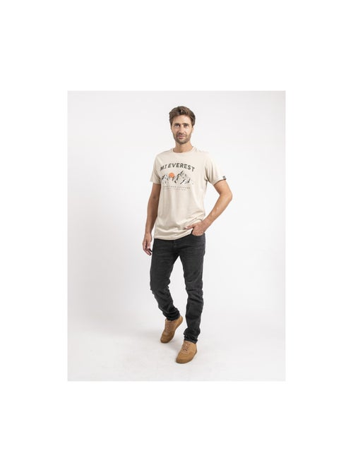 T-shirt manches courtes pur coton JAKIWI - Kiabi