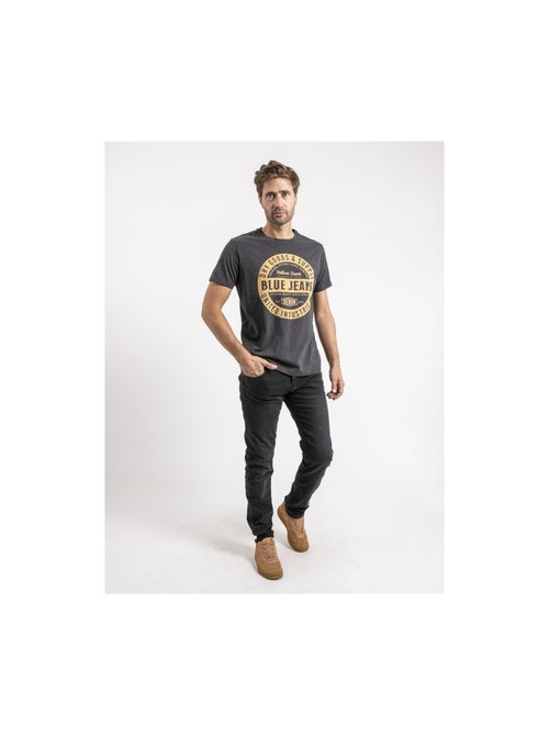 T-shirt manches courtes pur coton JAMONIX - Kiabi