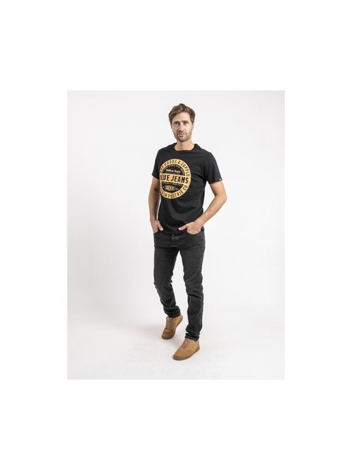 T-shirt manches courtes pur coton JAMONIX - Kiabi