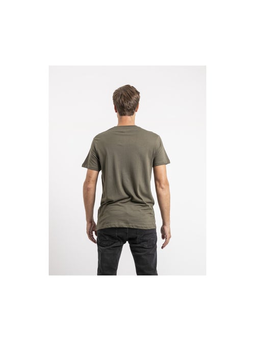 T-shirt manches courtes pur coton JAMULER - Kiabi