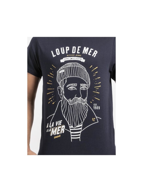 T-shirt manches courtes pur coton JEPASTEL - Kiabi