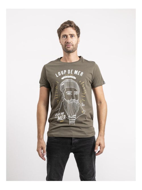 T-shirt manches courtes pur coton JEPASTEL - Kiabi