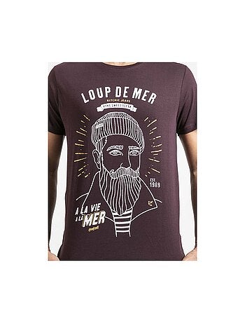 T-shirt manches courtes pur coton JEPASTEL