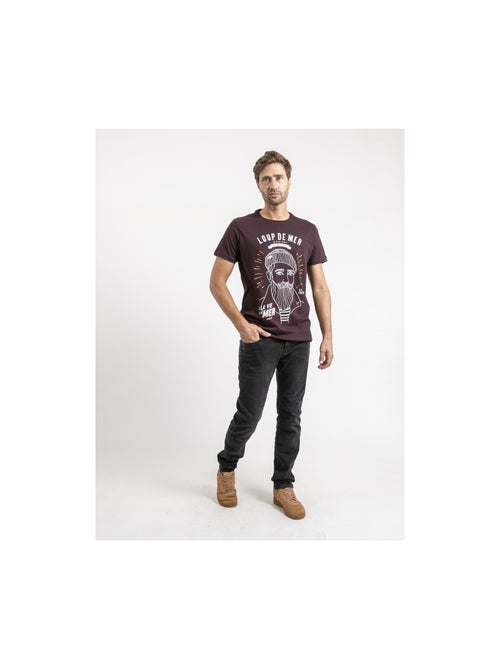 T-shirt manches courtes pur coton JEPASTEL - Kiabi