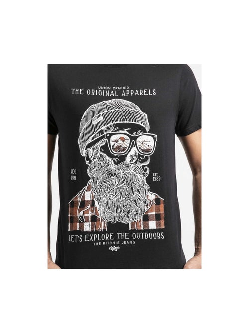 T-shirt manches courtes pur coton JOCOLZA - Kiabi