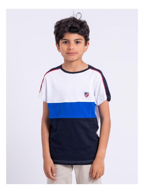 T-shirt manches courtes pur coton NABALIA garçon - Kiabi