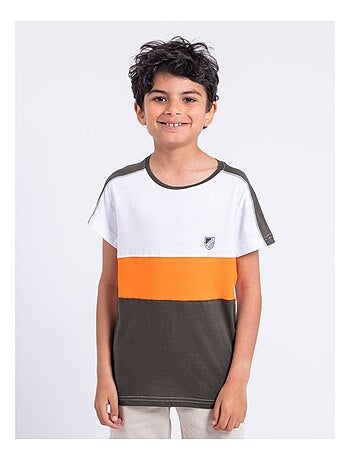 T-shirt manches courtes pur coton NABALIA garçon