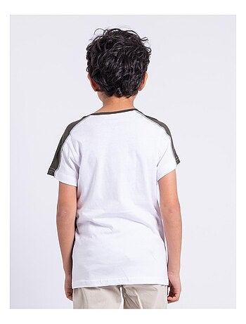 T-shirt manches courtes pur coton NABALIA garçon