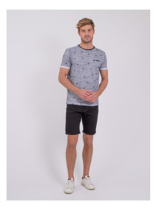 T-shirt manches courtes pur coton NABALVINE - Kiabi