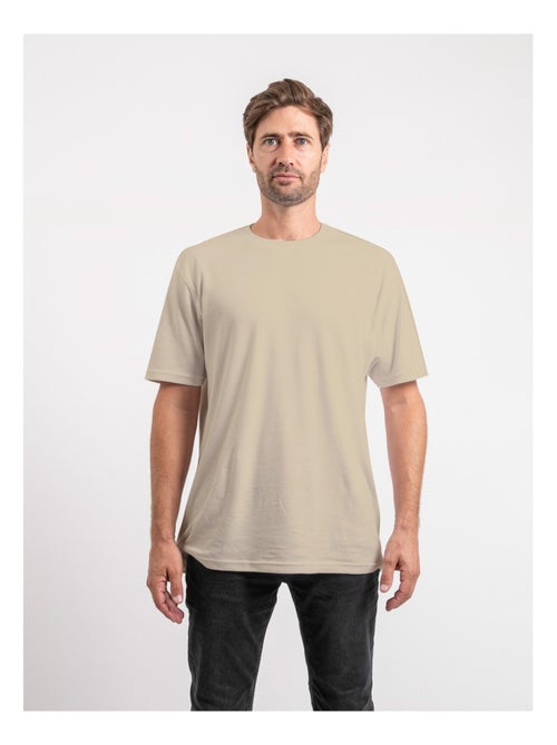 T-shirt manches courtes pur coton oversize JOCITRON - Kiabi