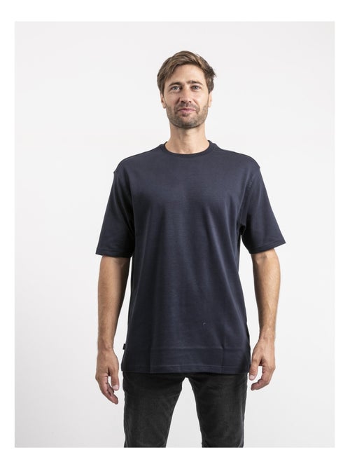 T-shirt manches courtes pur coton oversize JOCITRON - Kiabi