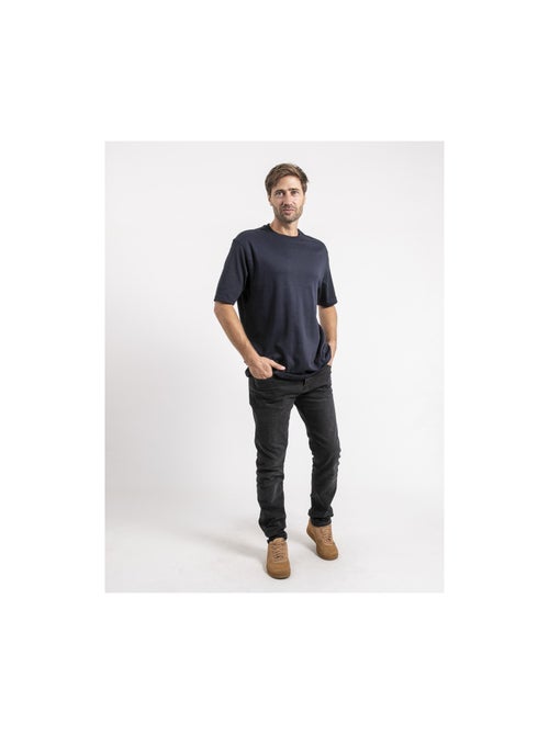 T-shirt manches courtes pur coton oversize JOCITRON - Kiabi