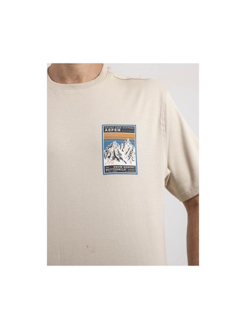 T-shirt manches courtes pur coton oversize JOKAYAK - Kiabi