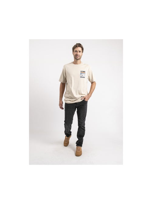 T-shirt manches courtes pur coton oversize JOKAYAK - Kiabi