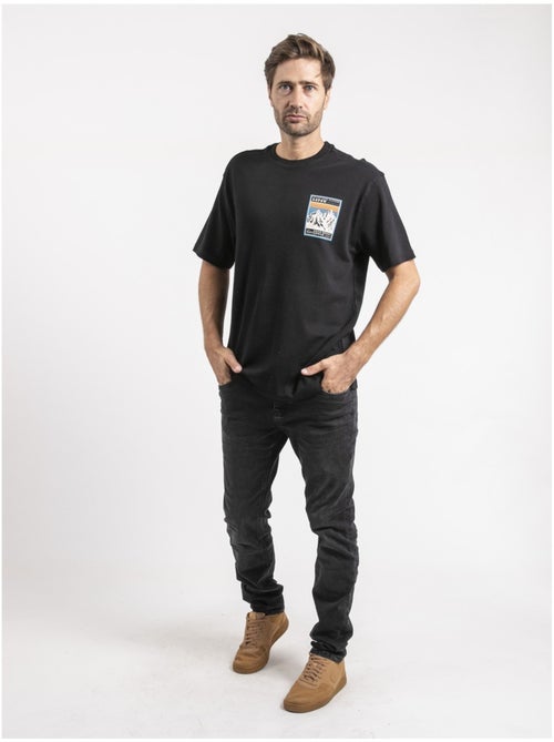 T-shirt manches courtes pur coton oversize JOKAYAK - Kiabi