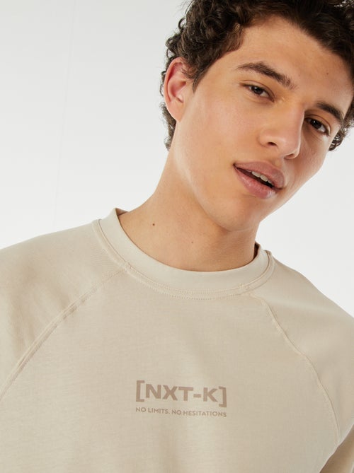 T-shirt manches courtes raglan imprimé - Kiabi T-shirt manches courtes raglan imprimé - Kiabi