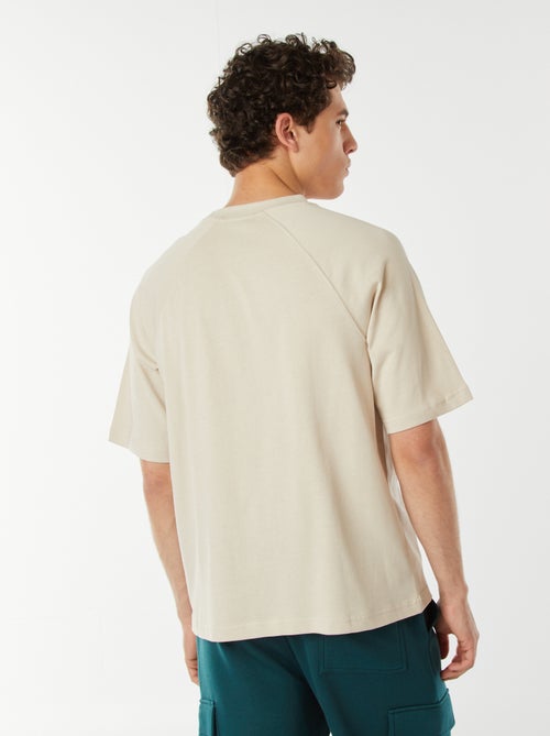 T-shirt manches courtes raglan imprimé - Kiabi T-shirt manches courtes raglan imprimé - Kiabi