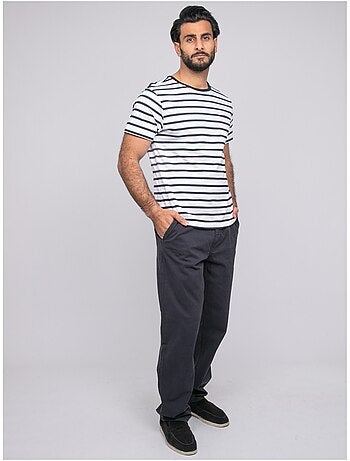 T-shirt manches courtes rayures NAFRO