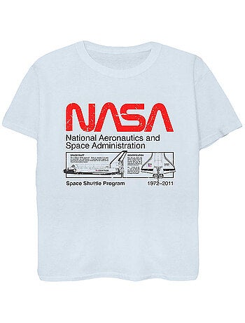 T-shirt manches courtes space shuttle - nasa