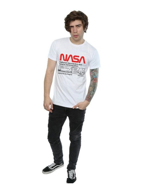T-shirt manches courtes space shuttle - nasa - Kiabi