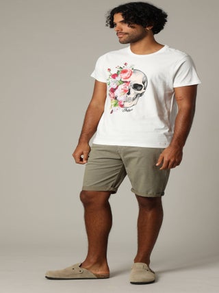 T-shirt manches courtes SPIKE pour un style affirmé 'Deeluxe'