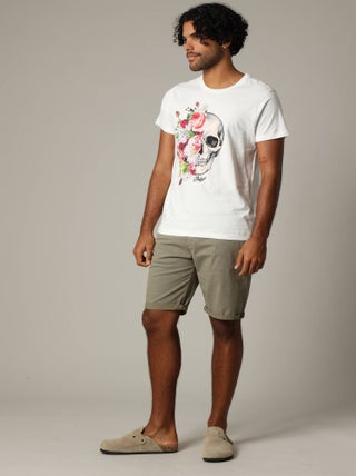 T-shirt manches courtes SPIKE pour un style affirmé 'Deeluxe'