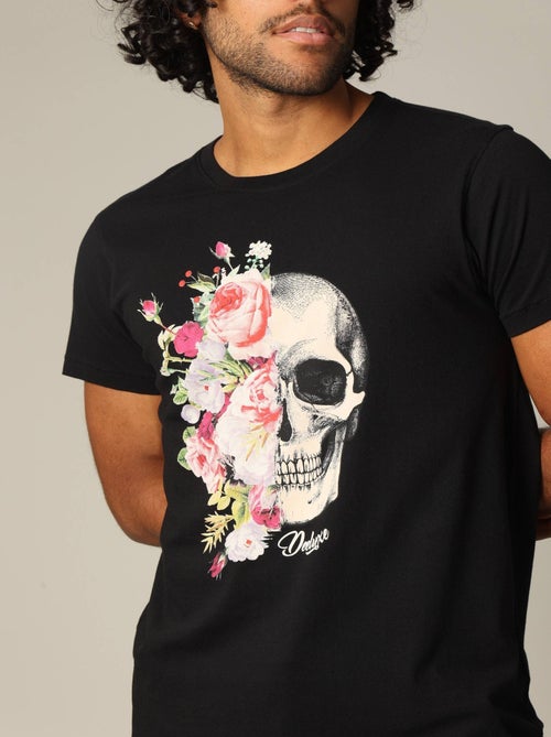 T-shirt manches courtes SPIKE pour un style affirmé 'Deeluxe' - Kiabi