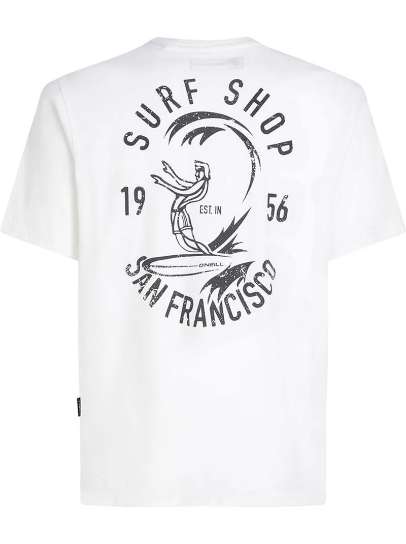 T-shirt manches courtes surf shop - o´neill Blanc - Kiabi