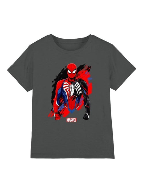 T-shirt manches courtes symbiote - homme araignée - Kiabi T-shirt manches courtes symbiote - homme araignée - Kiabi