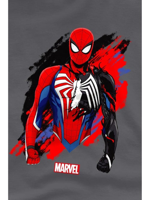 T-shirt manches courtes symbiote - homme araignée - Kiabi
