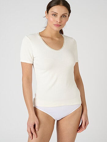 T-shirt manches courtes Thermolactyl Sensitive thermique - Damart