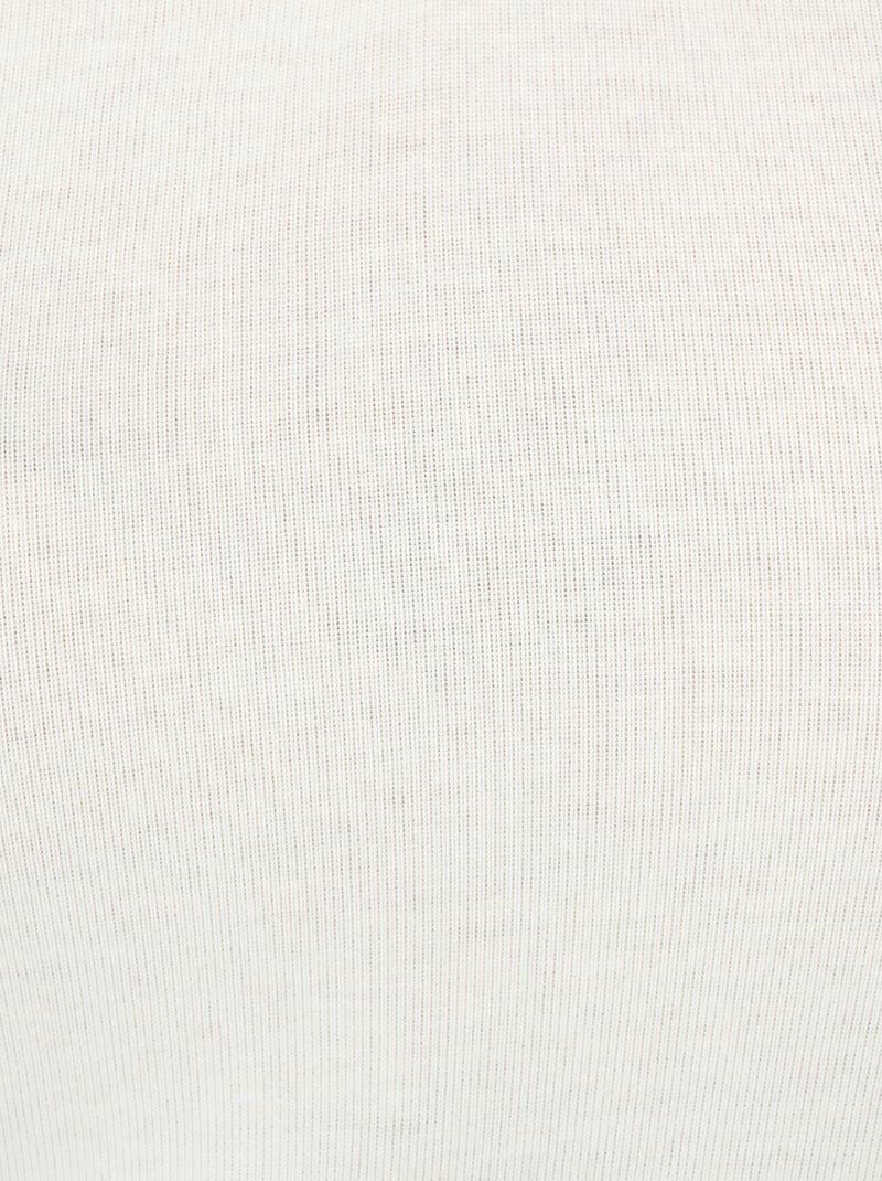 T-shirt manches courtes Thermolactyl Sensitive thermique - Damart Blanc cassé - Kiabi