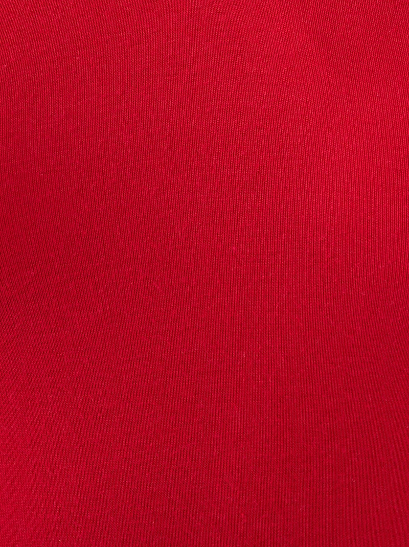 T-shirt manches courtes thermolactyl sensitive thermique - damart Rouge - Kiabi