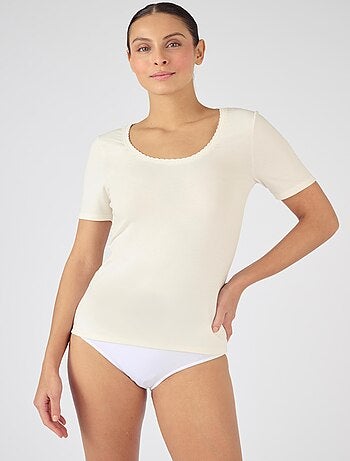 T-shirt manches courtes thermorégulant Evolutyl - Damart