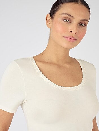 T-shirt manches courtes thermorégulant Evolutyl - Damart