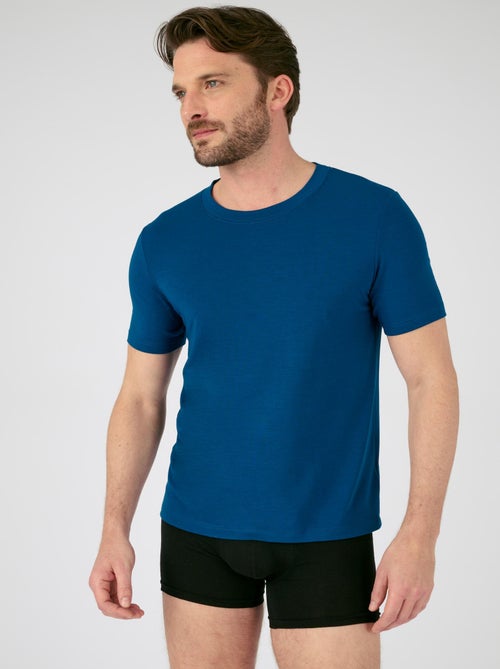 T-shirt manches courtes thermorégulant Evolutyl - Damart - Kiabi