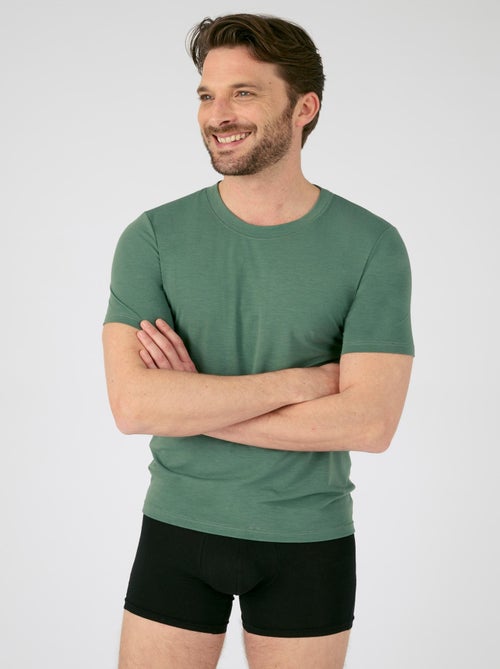 T-shirt manches courtes thermorégulant Evolutyl - Damart - Kiabi