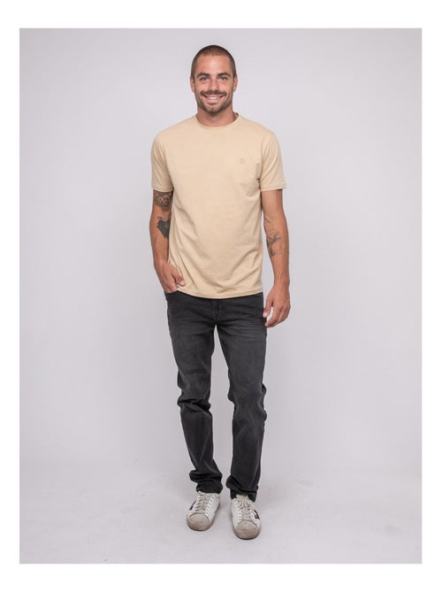 T-shirt manches courtes uni JEDDA - Kiabi