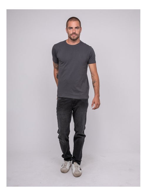 T-shirt manches courtes uni JEDDA - Kiabi